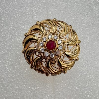 Ruby Swirl Ring