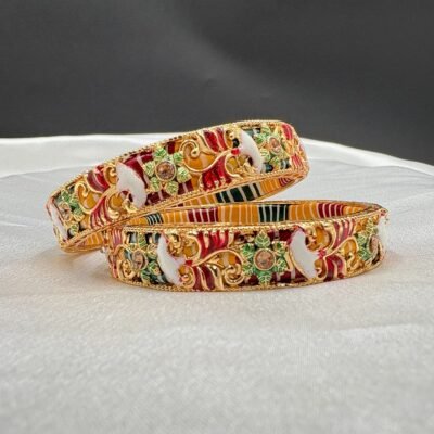 Royal Meenakari Bangles