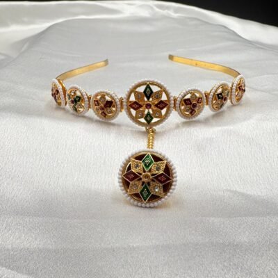 Elegant Gold-Tone Traditional Hairband