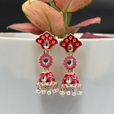 Blossom Charm Jhumkas