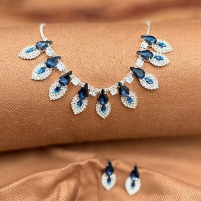 American Diamond Necklace Set