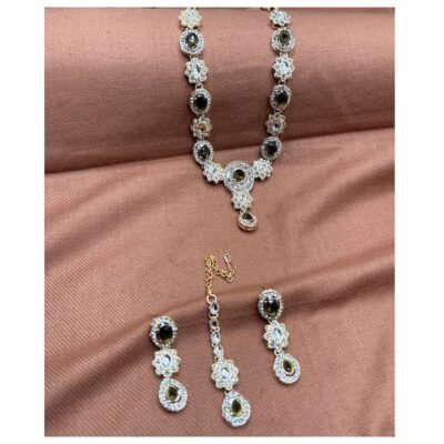 Mehndi Color Necklace Set
