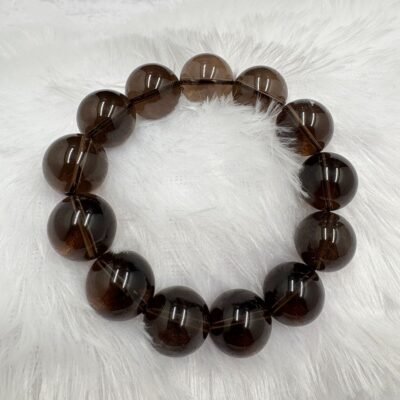 Natural Smoky Quartz Stone Bracelet