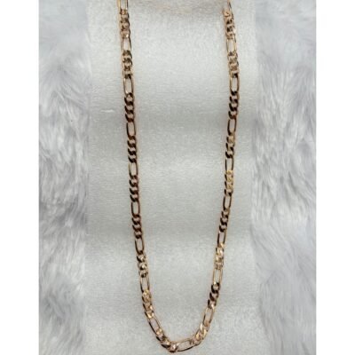 Rose Gold Figaro Link Chain