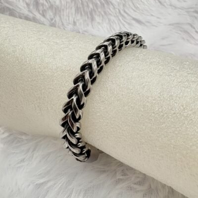 Classic Stainless Steel Cuban Chain Bracelet