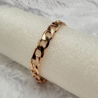 Golden Luxe Cuban Link Bracelet
