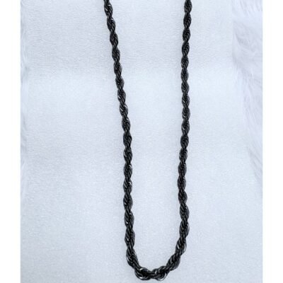 Black Rope Chain