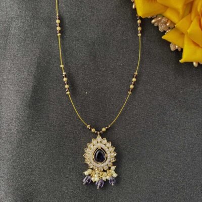Midnight Drop Invisible Necklace
