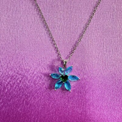 Ocean Bloom Pendant Necklace
