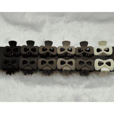 Matte Bow Shape Hair Claw Clip – Any Color
